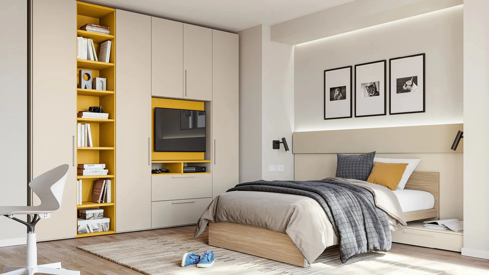 Cameretta Layout 11A di Doimo Cityline