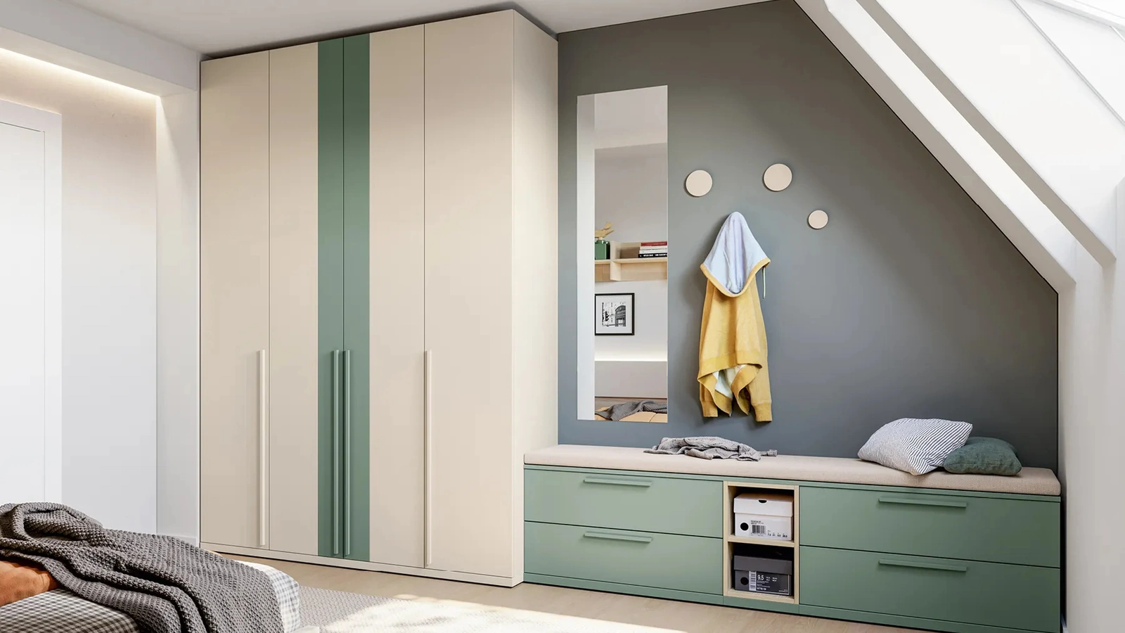 Cameretta Layout 12A di Doimo Cityline