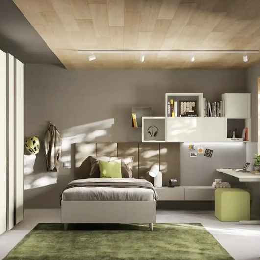 Cameretta per ragazzi Y110 di Moretti Compact Camerette