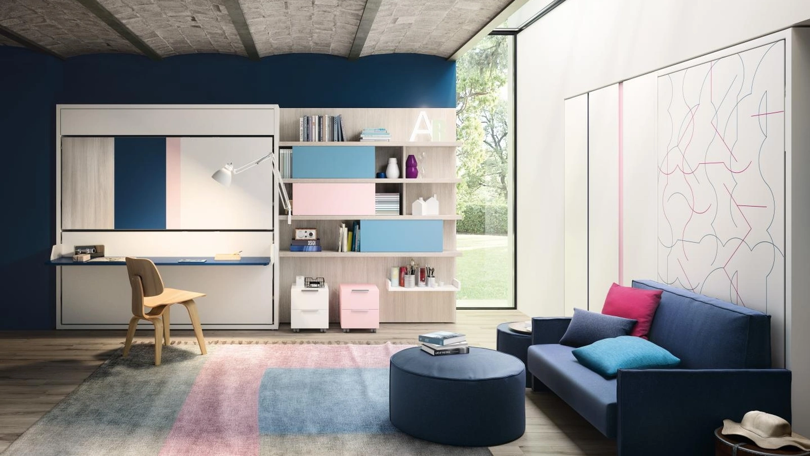 Cameretta salvaspazio Young 05 di Clei