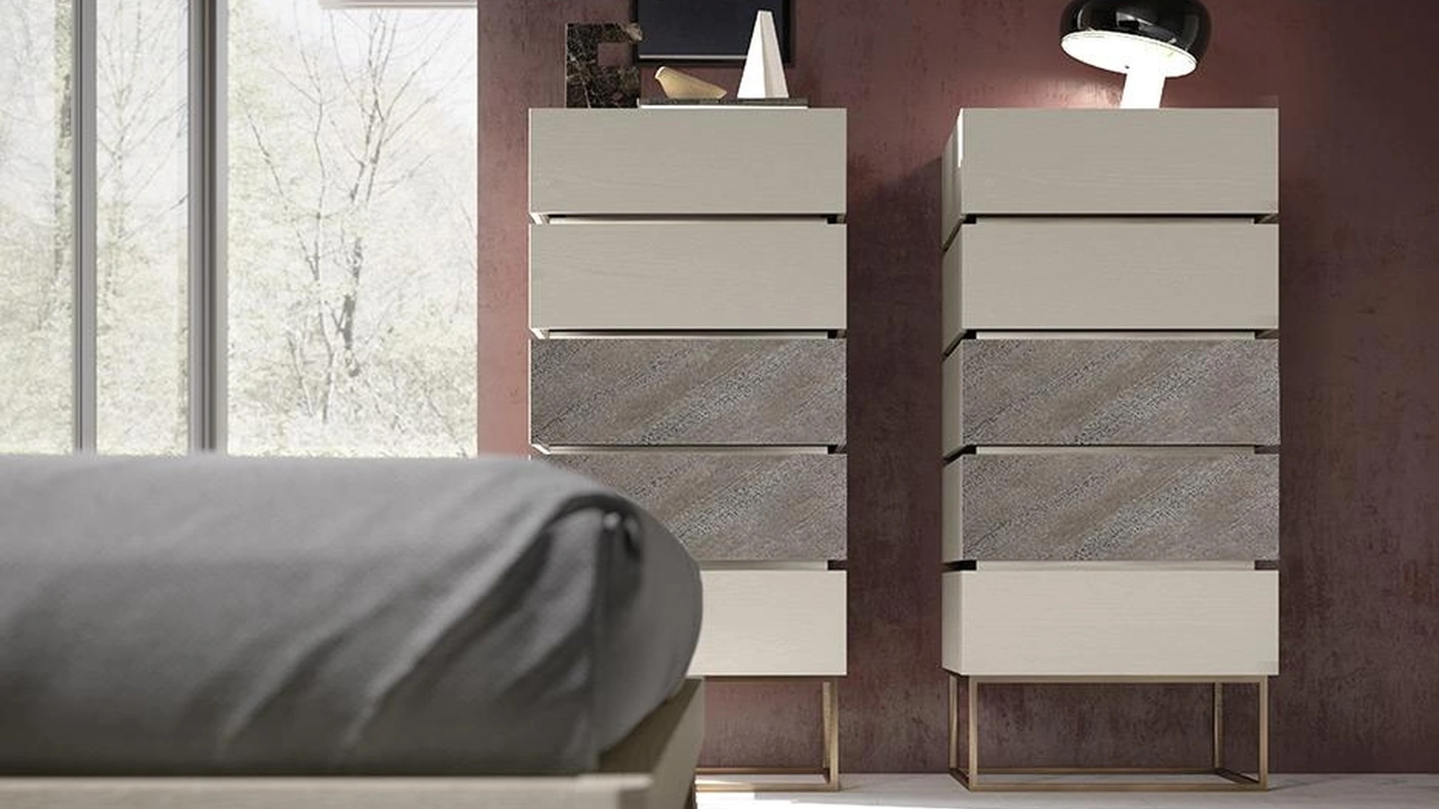 Cassettiera Cubo di Mobilgam