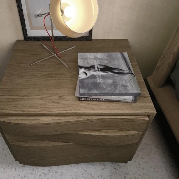 Gruppo Notte Groove in nobilitato effetto legno di Adok