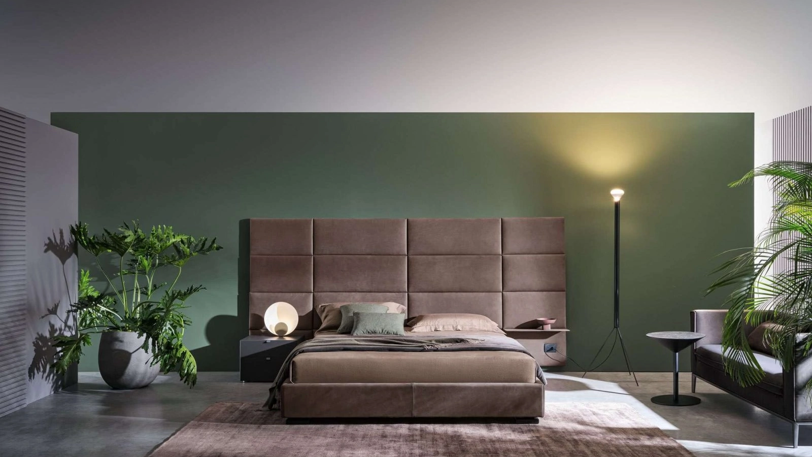 Letto matrimoniale Boiserie Marlene di Twils