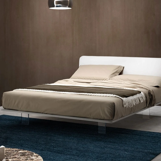 Letto in tessuto imbottito Brillant di Bside