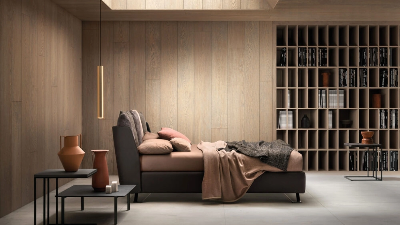 Letto Fun con cuscini in mollapiuma di Bside