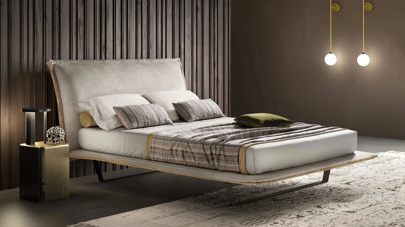 Letto con testiera Honey di Bside