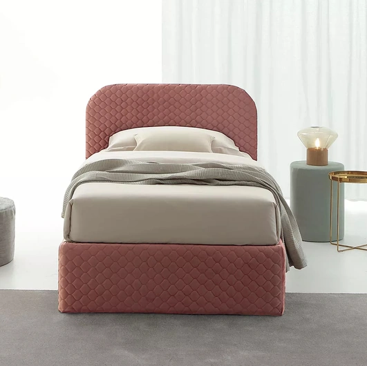 Letto Singolo con contenitore Golf 602A di Oggioni