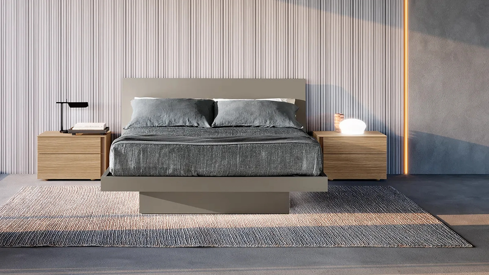 Letto Sirio con contenitore di Adok