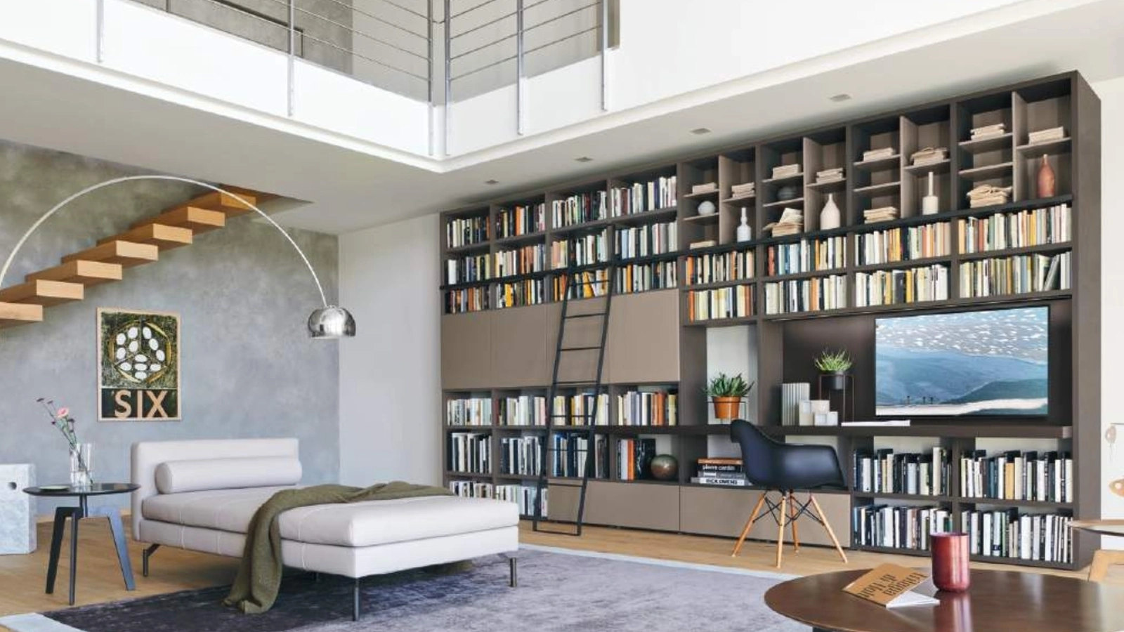 Libreria Modo Composizione M6C68 di Sangiacomo