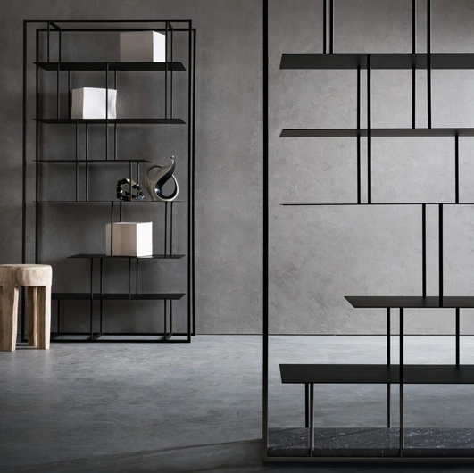 Libreria in metallo Tower di Presotto