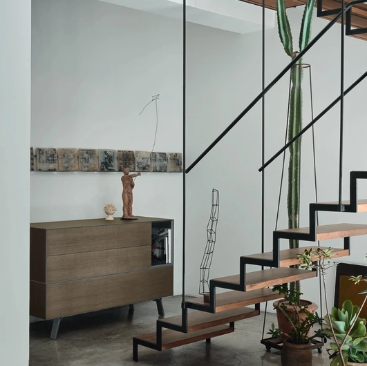 Madia Domino IN 2 06I in Rovere argilla di Sangiacomo