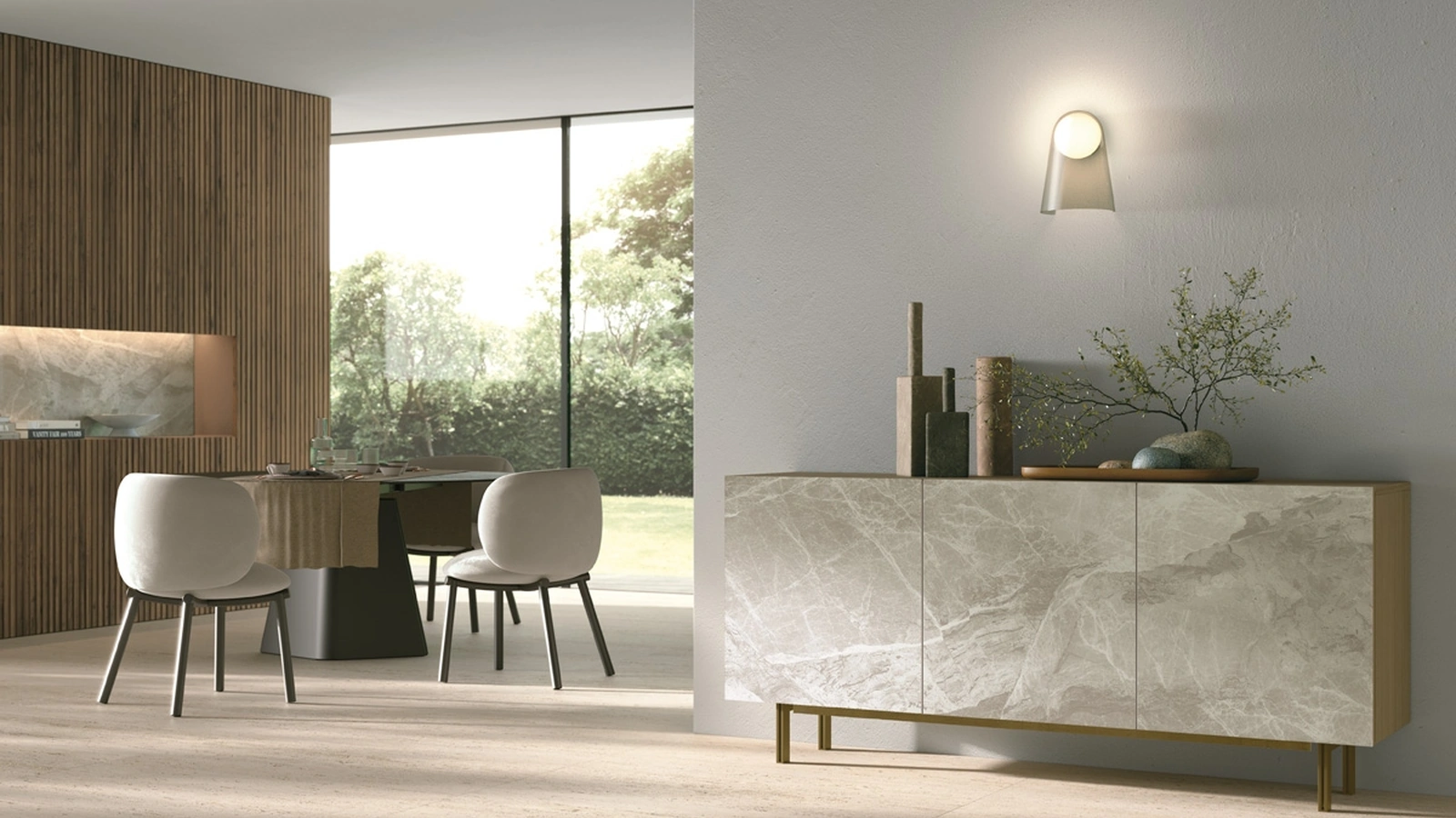 Madia Giunone New in gres effetto marmo di Target Point