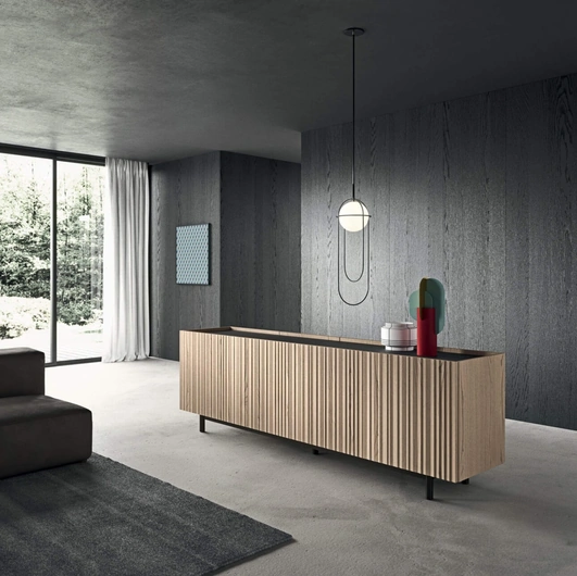 Madia Ori in essenza rovere seppia di Presotto