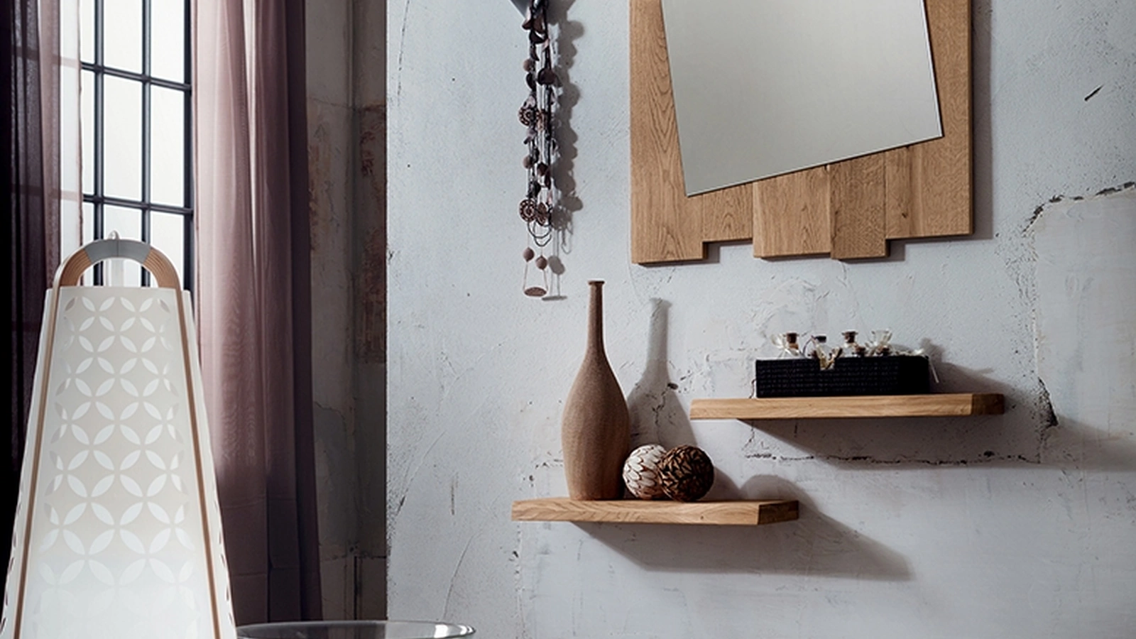 Mobile ingresso in legno Zoe di La Primavera