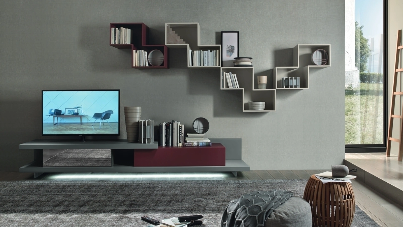 Mobile Porta Tv Base Sp60 di Sangiacomo