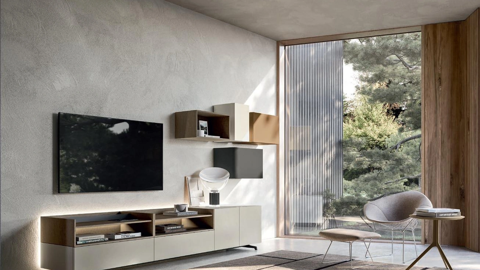 Mobile Porta Tv Lampo di Sangiacomo