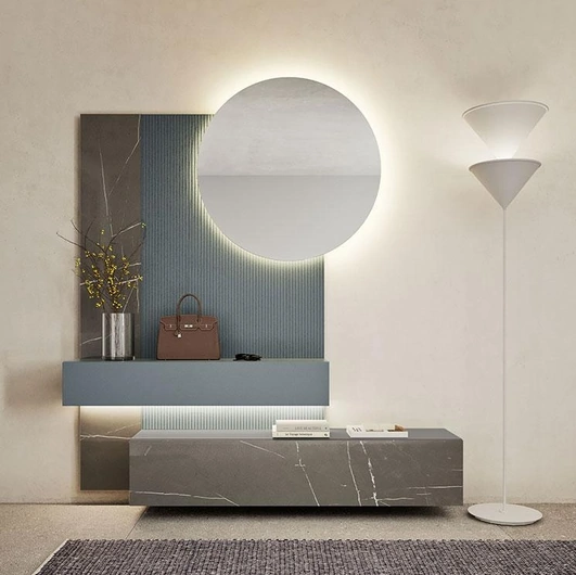 Parete Attrezzata Composizione Horizon 1008 di Mobilgam