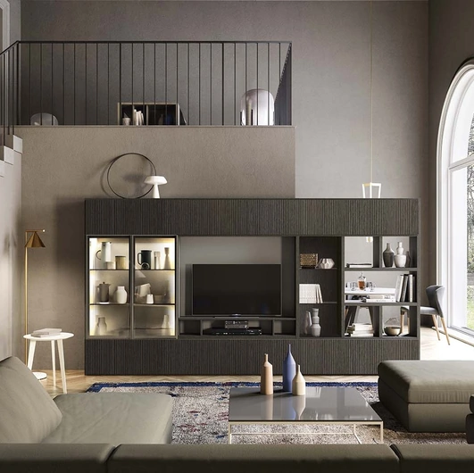 Parete Attrezzata My Space 25-01 di Alf Da Frè