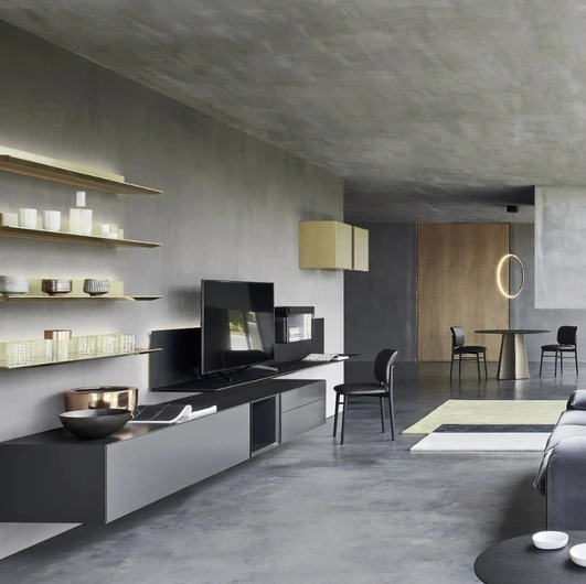 Parete Attrezzata Domino-06 Sangiacomo