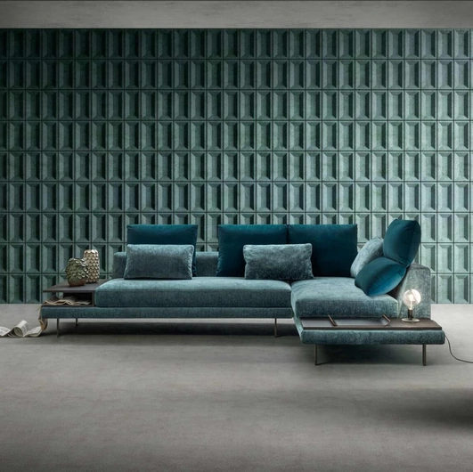 Divano componibile angolare Ares di Samoa