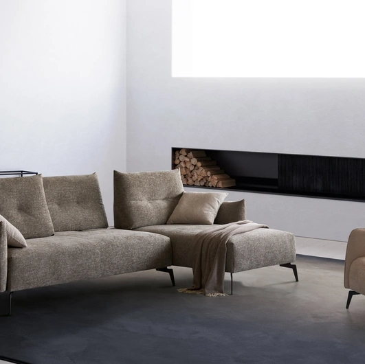 Divano con penisola Capalbio di Aerre