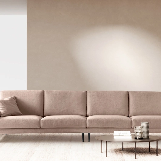 Divano lineare Daniel di Aerre