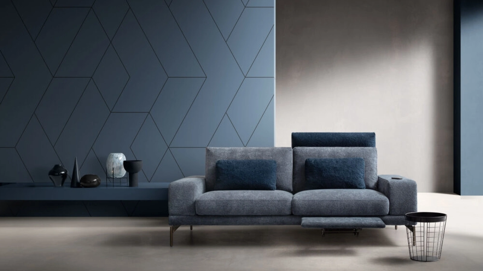 Divano lineare Jack di Samoa