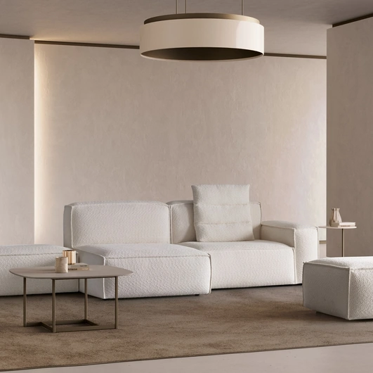 Divano con penisola Keira di Aerre