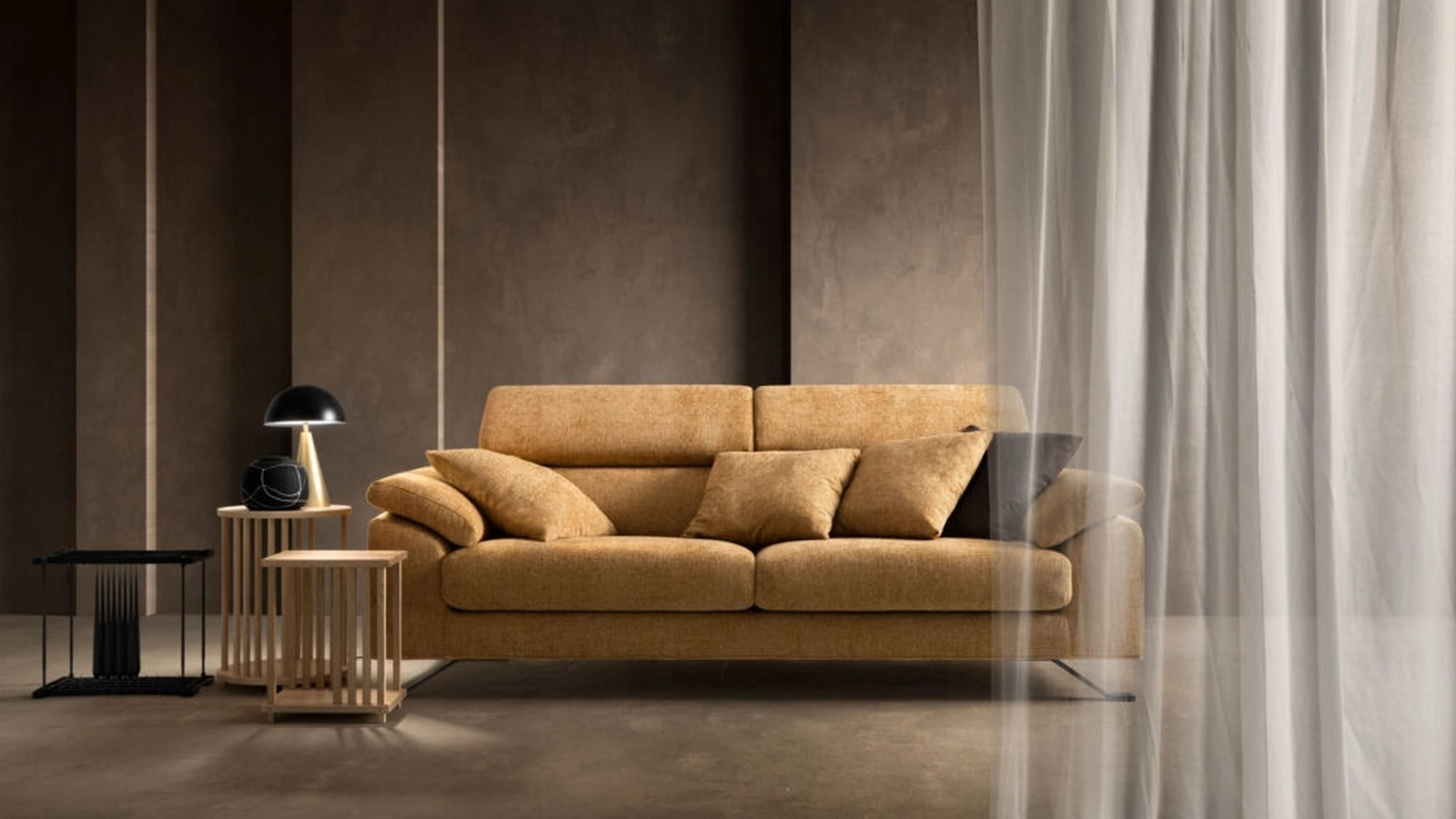 Divano lineare Loft Special di Samoa