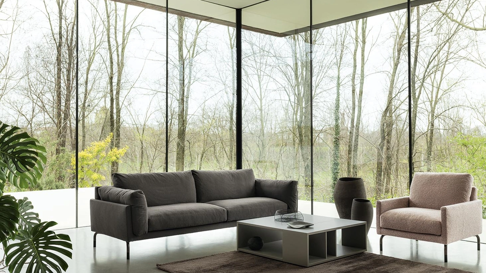 Salotto in tessuto Oslo 2di Alf Da Frè