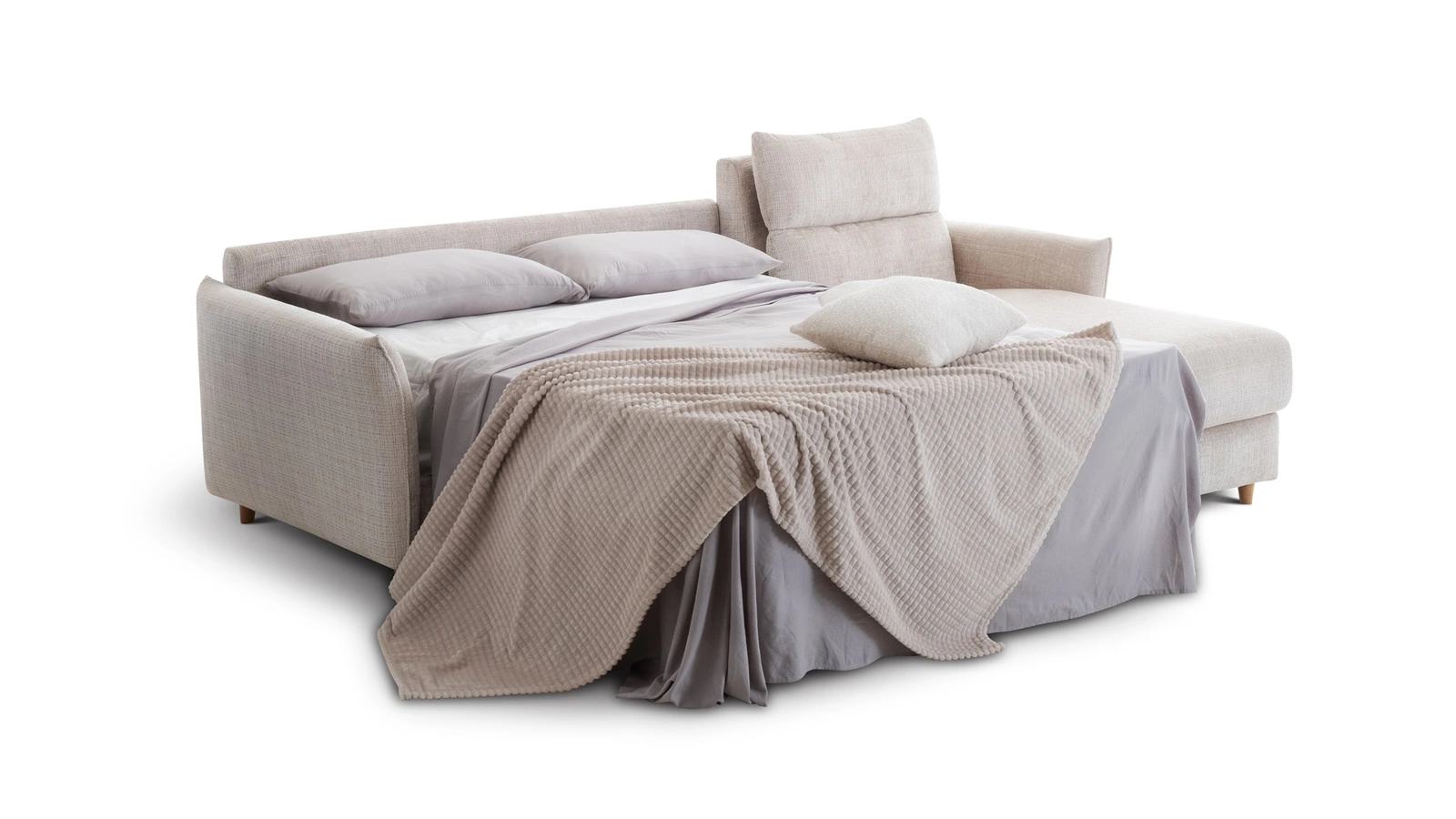 Divano letto Penny con penisola di Aerre