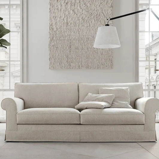 Divano lineare Prince di Doimo Salotti