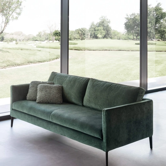 Divano lineare Raffaello di Presotto