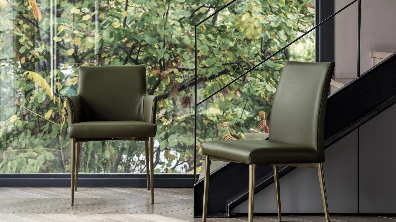 Sedia con o senza braccioli Mila di Bontempi