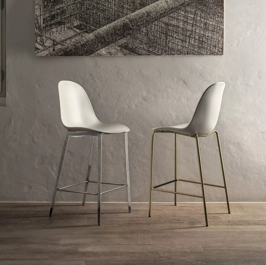 Sgabello in polipropilene Mood di Bontempi