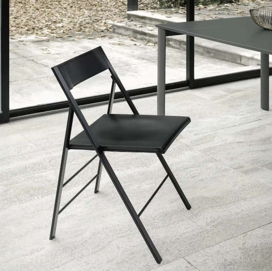 Sedia pieghevole Poket in polipropilene di Bontempi