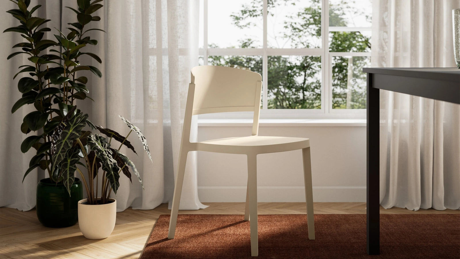 Sedia Iris in tecnopolimero di Arredo3