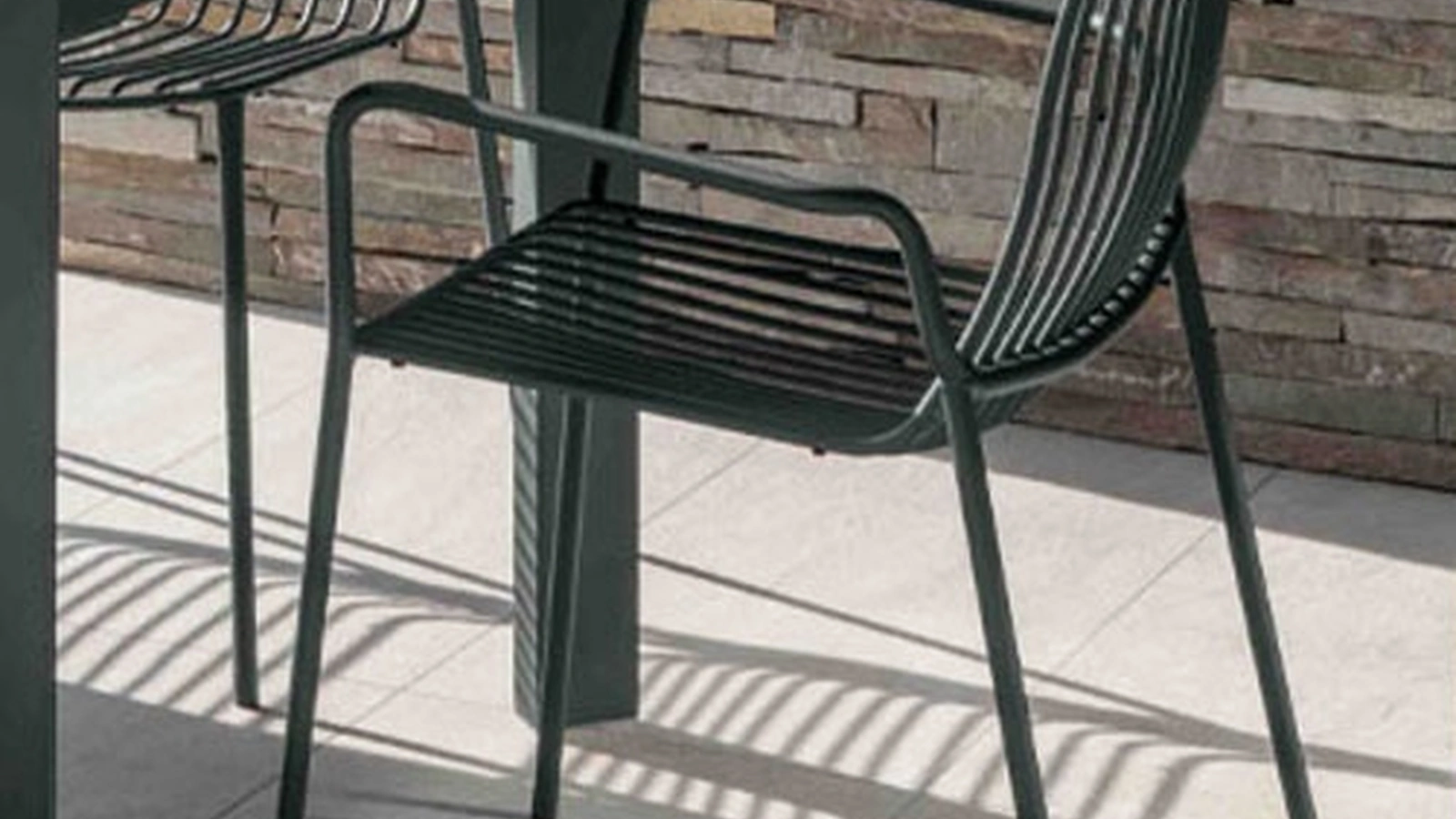 Sedia in metallo Jasmine di Altacom