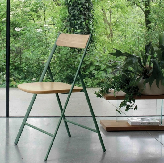 Sedia pieghevole Jolie Wood di Altacom