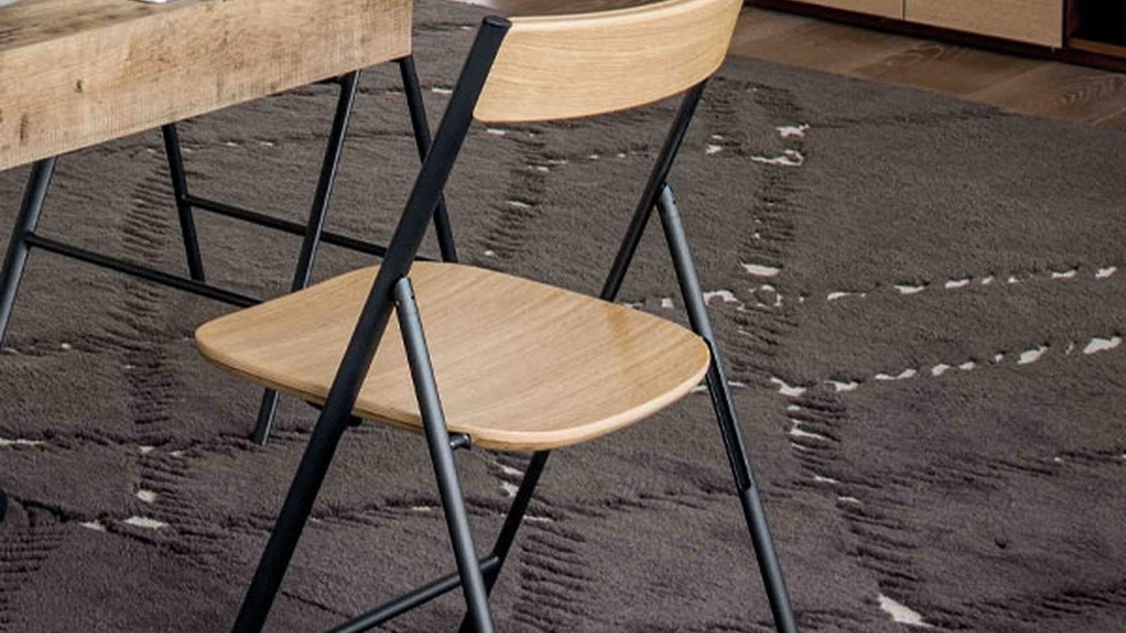 Sedia pieghevole Jolie Wood di Altacom