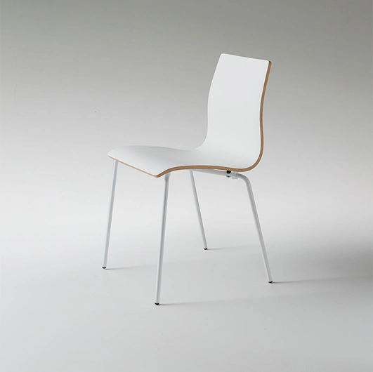 Sedia fissa Milano in legno curvato e Fenix di La Primavera