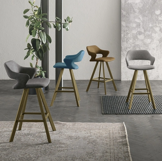 Sgabello regolabile in altezza Seattle di Target Point