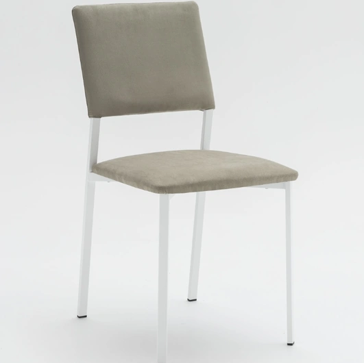 Sedia in tessuto e metallo Venezia di La Primavera