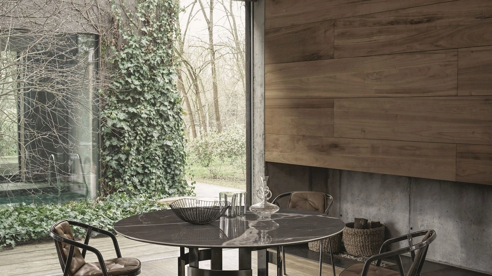 Tavolo Imperial Rotondo in SuperMarmo di Bontempi