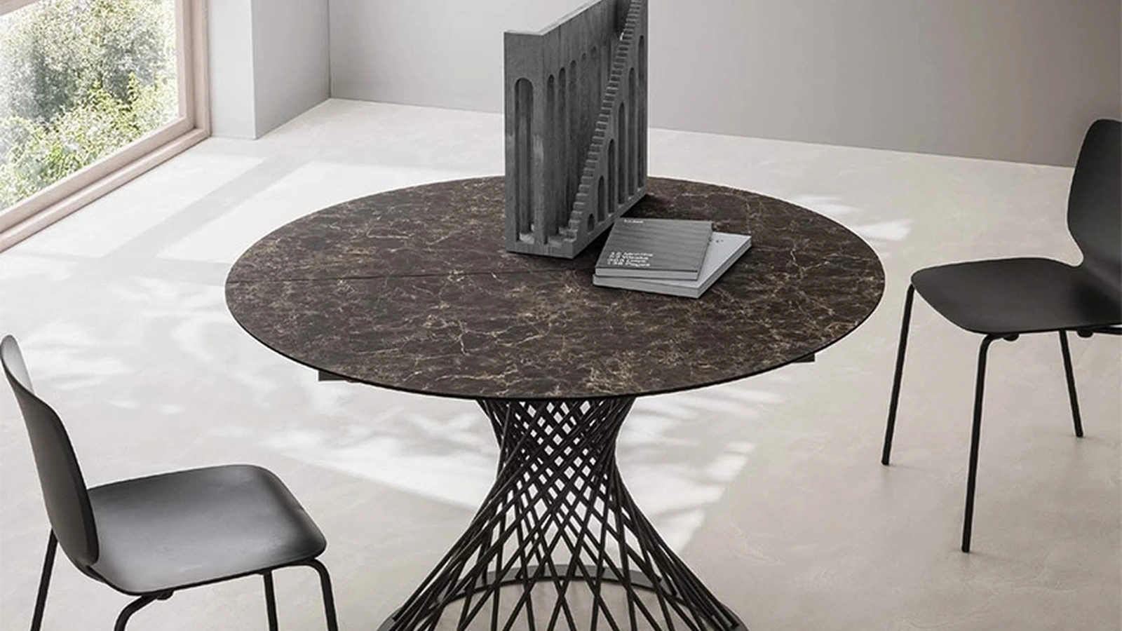 Tavolo rotondo allungabile Franz di La Primavera