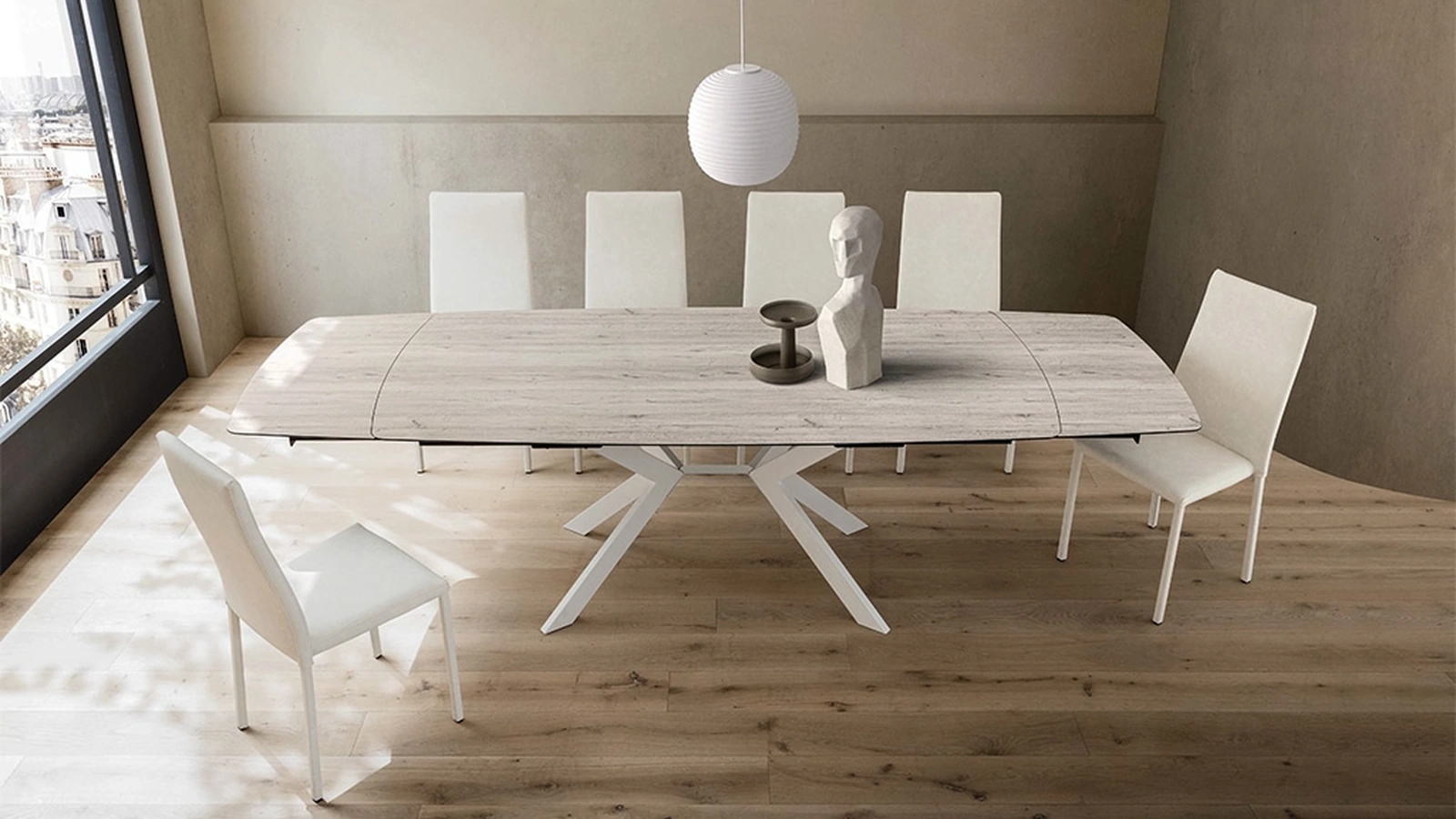 Tavolo allungabile Karim di La Primavera