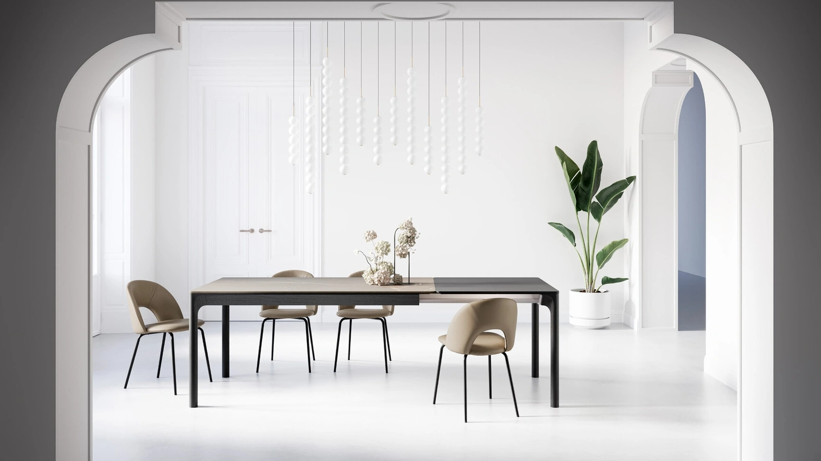 Tavolo allungabile Oscar gres di Arredo3