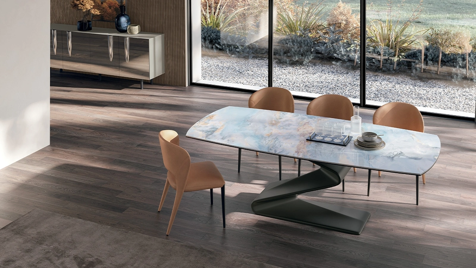 Tavolo allungabile Zed di Target Point