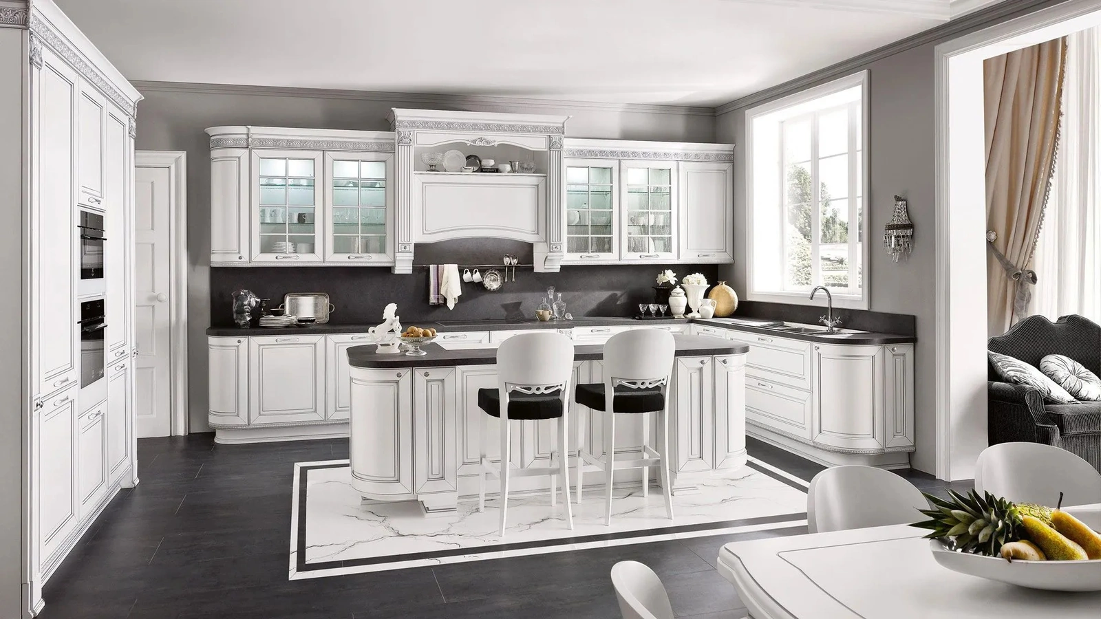 Cucina Classica con isola Dolcevita 09 di Stosa