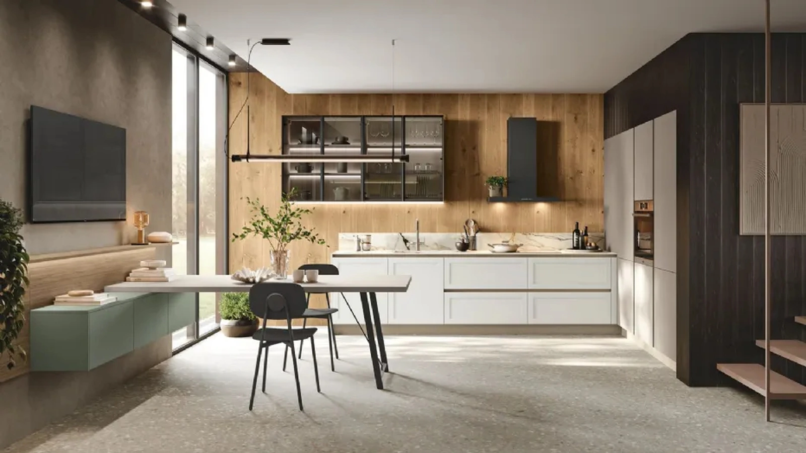 Cucina Classica angolare Art-Sveva 01di Stosa